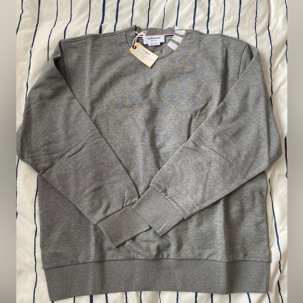 SOLD Thom Browne-*Authentic*-Brand New-4 bar sweater-Size 5